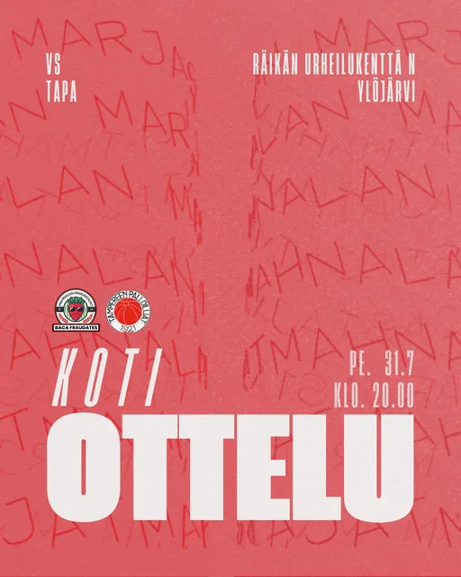 home match poster